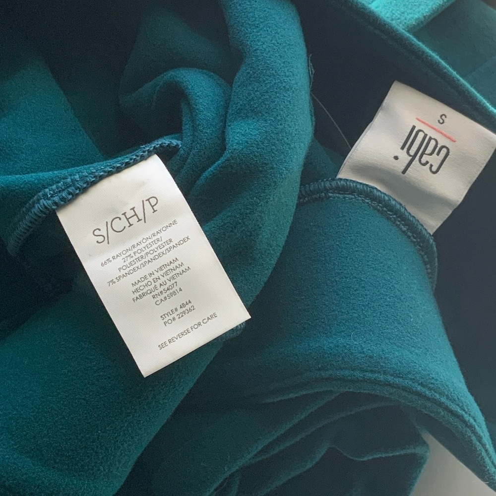CAbi Teal Track Pants